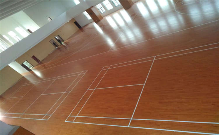 運動木地板為什么要選品牌？