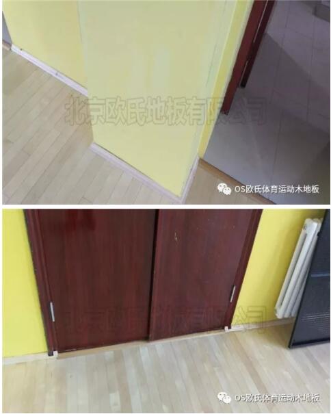 內(nèi)蒙古烏海雙欣電廠(chǎng)籃球館木地板成功案例