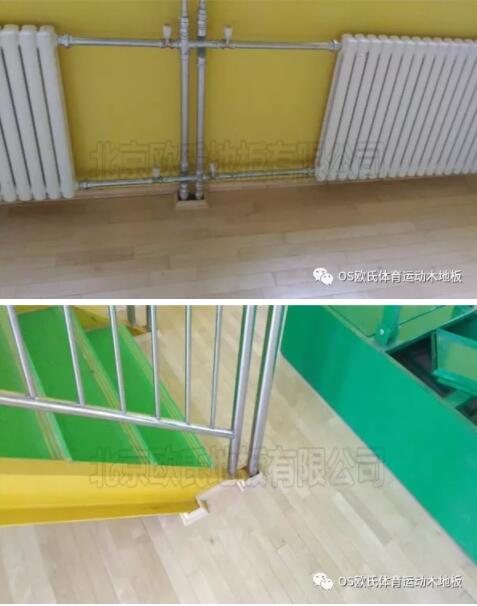 內(nèi)蒙古烏海雙欣電廠(chǎng)籃球館木地板成功案例