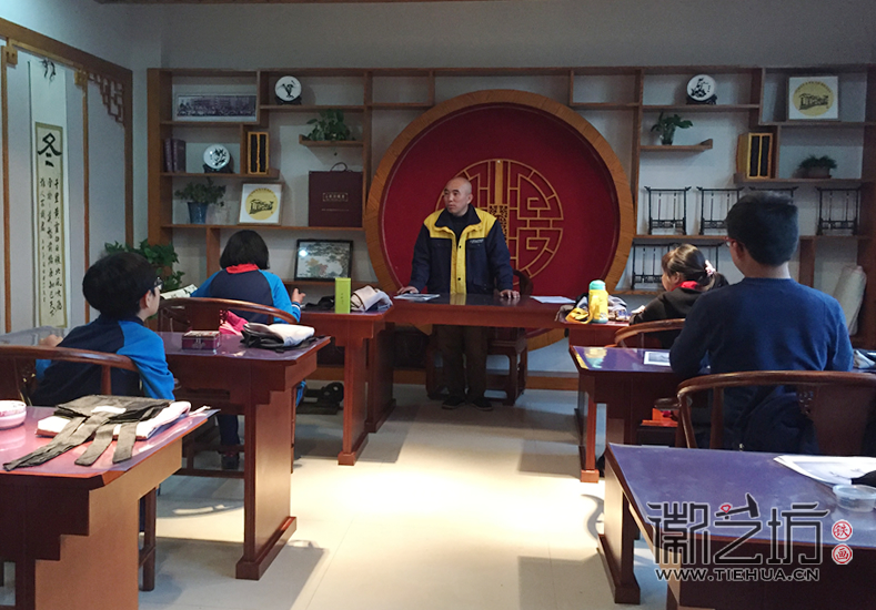 鏡湖小學(xué)真容國(guó)學(xué)堂鐵畫(huà)第二課 (1)