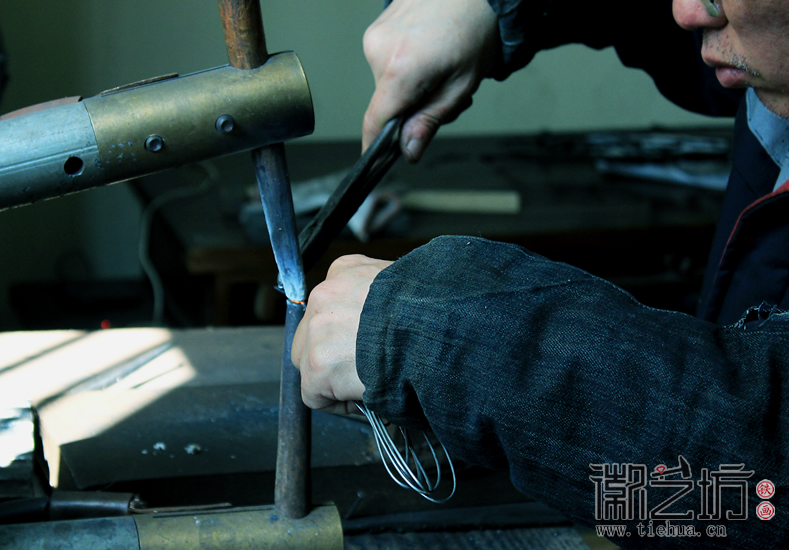 徽藝坊首席鐵畫大師魏民春 (1)