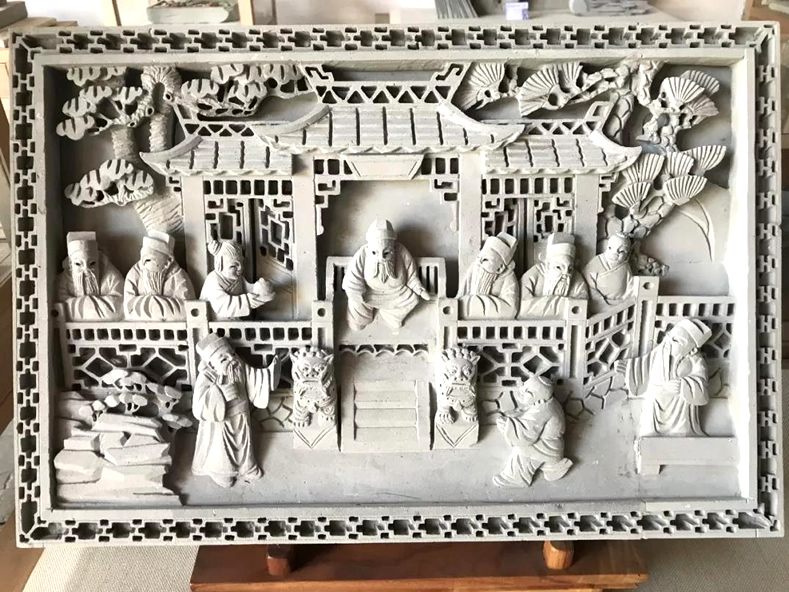 徽州磚雕藝術(shù)學員結(jié)業(yè)作品展 (3)