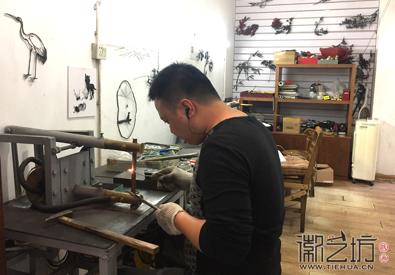 徽藝坊鐵畫的日常 