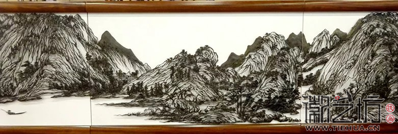 煙波浩渺山水色 鐵打丹青入畫(huà)中 (5)