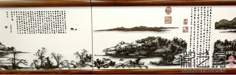 煙波浩渺山水色 鐵打丹青入畫(huà)中 (6)