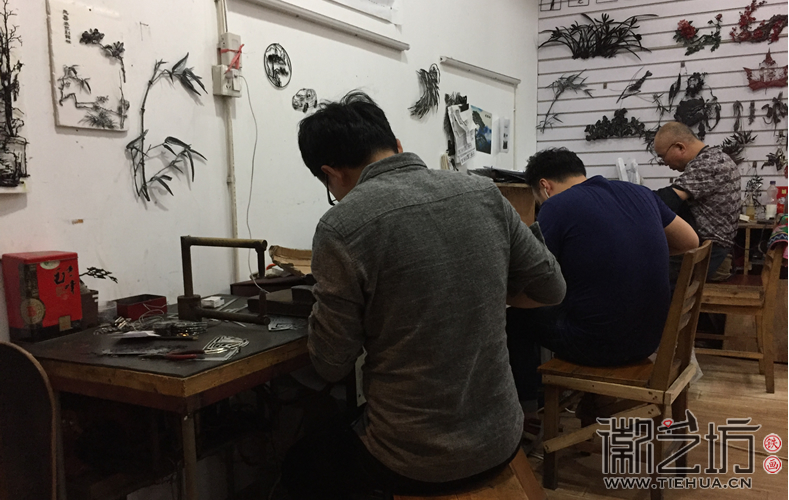 2017.7.4徽藝坊鐵畫最近在忙什么，帶你一探究竟1