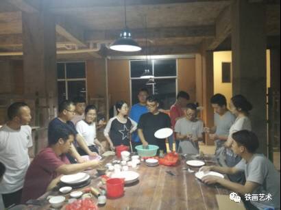 國(guó)家藝術(shù)基金蕪湖鐵畫(huà)人才培養(yǎng)項(xiàng)目赴皖南景德鎮(zhèn)考察 (50)