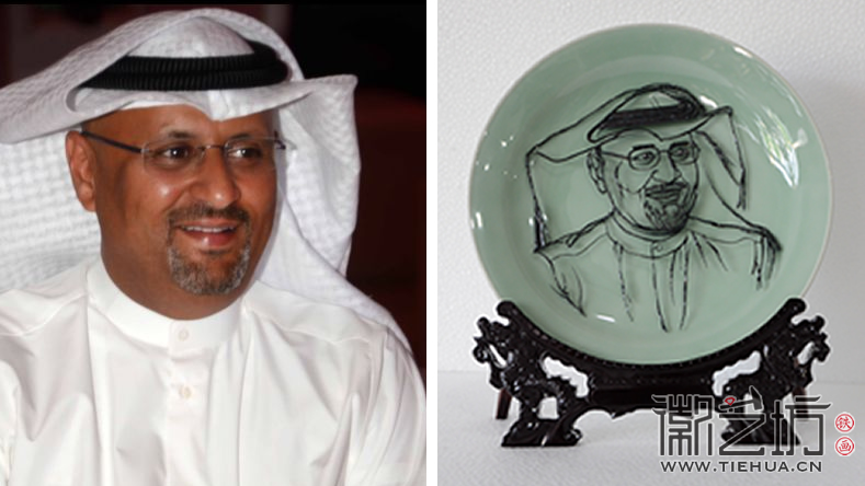 徽藝坊, 打造您的專屬品味 ——華為人物肖像鐵畫定制案例