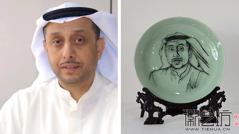 徽藝坊, 打造您的專屬品味 ——華為人物肖像鐵畫定制案例