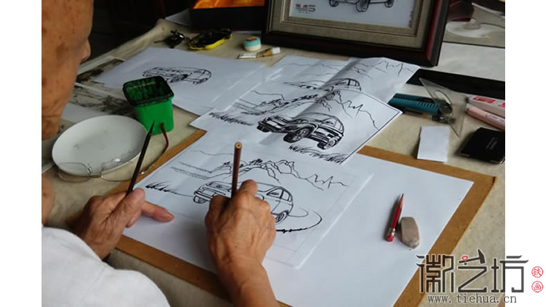 2016.12.30汽車(chē)行業(yè)鐵畫(huà)禮品定制案例匯總3